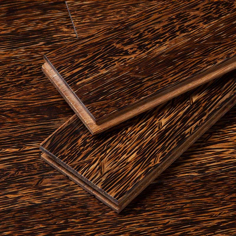 coconut palm hardwood flooring FL-DC91672PSG Durapalm Sugar Deco 9/16" Tongue+Groove Floor