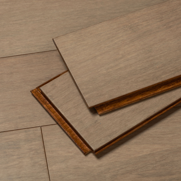 Stiletto Warm Stone Strand Bamboo Floor