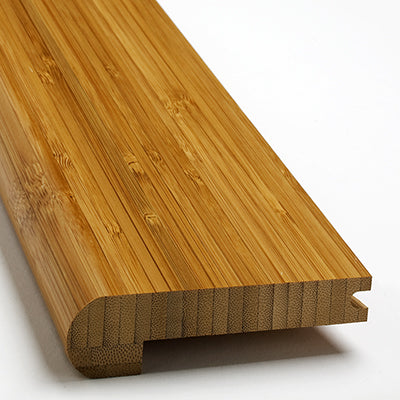 Plyboo Stair Nosing, Natural Edge Grain Bamboo Flooring Accessories