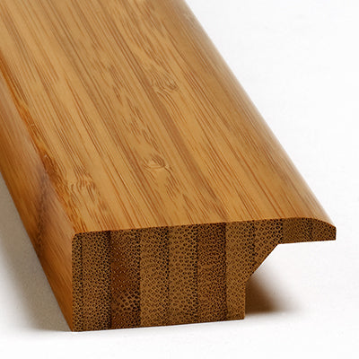 Plyboo Overlap Threshold, Amber Flat Grain Bamboo Flooring Accessories